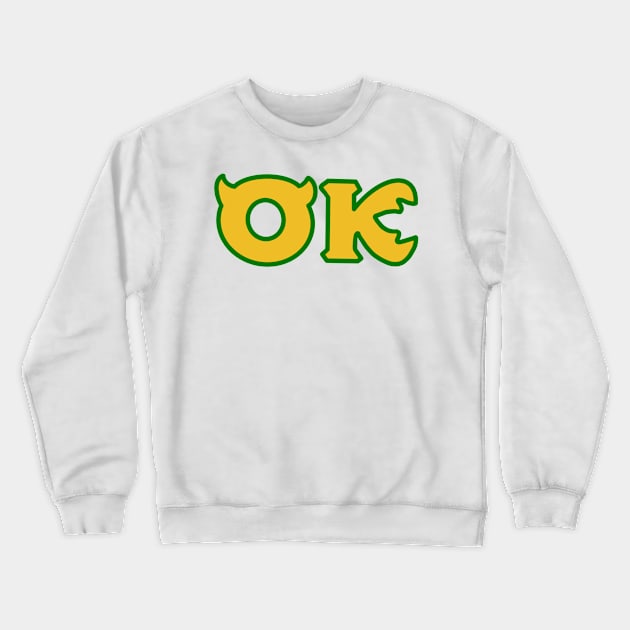 Oozma kappa Crewneck Sweatshirt by Hundred Acre Woods Designs